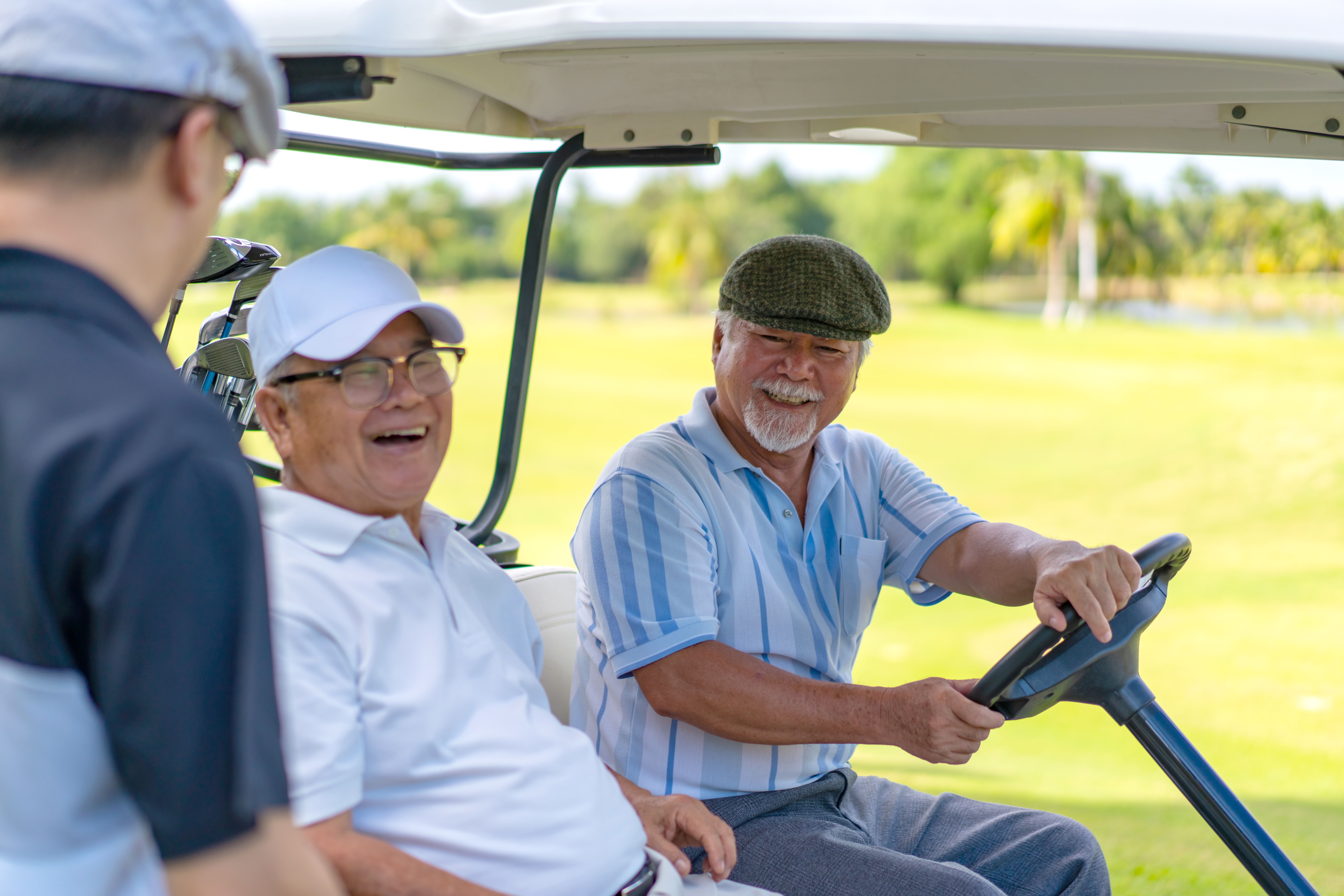 Golfing with the buds
